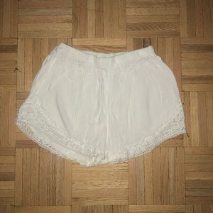 White shorts